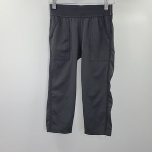 Derek Lam 10C x Athleta Black Active Cropped Leggings Workout Yoga